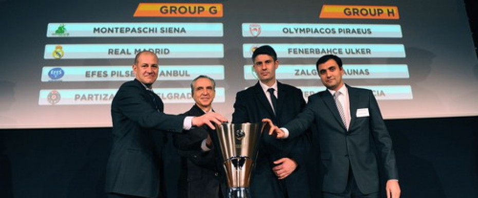 EL Top 16: Crno-beli sa Sijenom, Realom i Efesom!