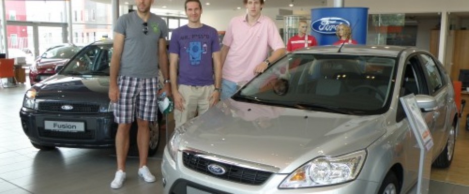 Grand Motors: Košarkaši oduševljeni Fordovima