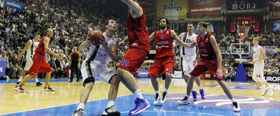 Crno-beli i CSKA priredili košarkaški spektakl