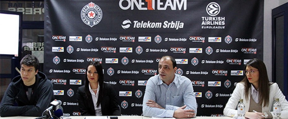 Počinje projekat ''Partizan One Team Telekom''