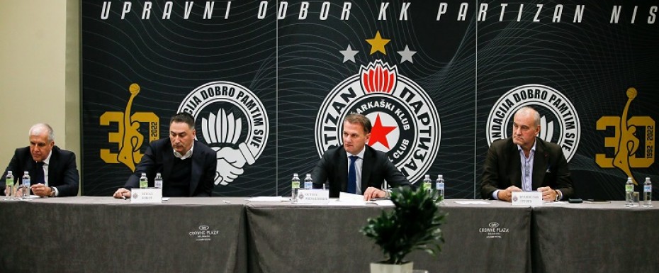 Ostoja Mijailović ponovo izabran za predsednika KK Partizan NIS