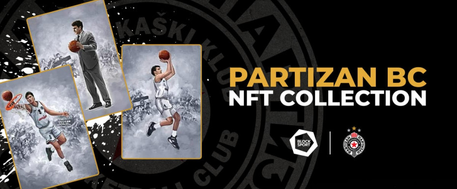 Prva NFT kolekcija KK Partizan Mozzart Bet dostupna večeras od 20 časova