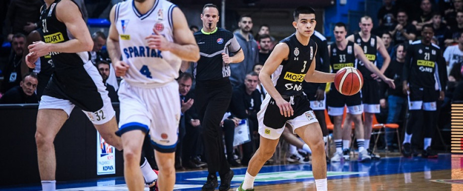 Crno-beli savladali Spartak i ušli u polufinale Kupa Radivoj Korać