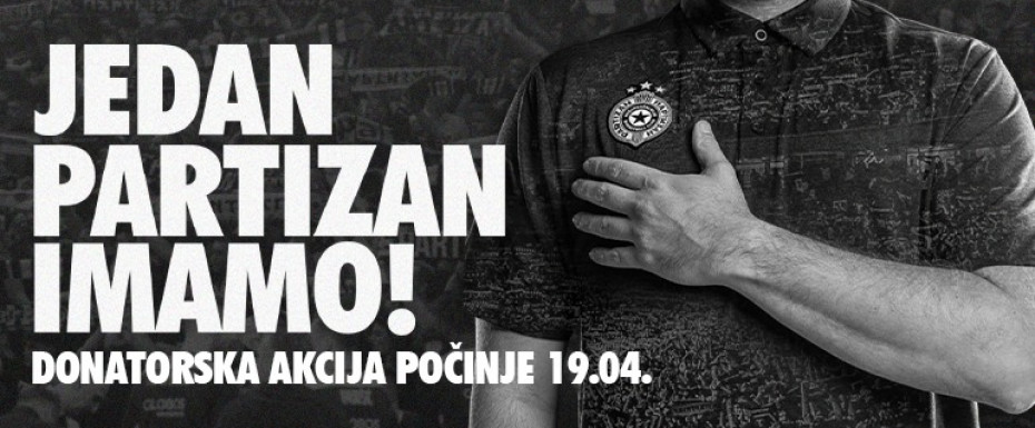 Jedan Partizan imamo: Za tri dana prikupljeno 88.317.055 dinara