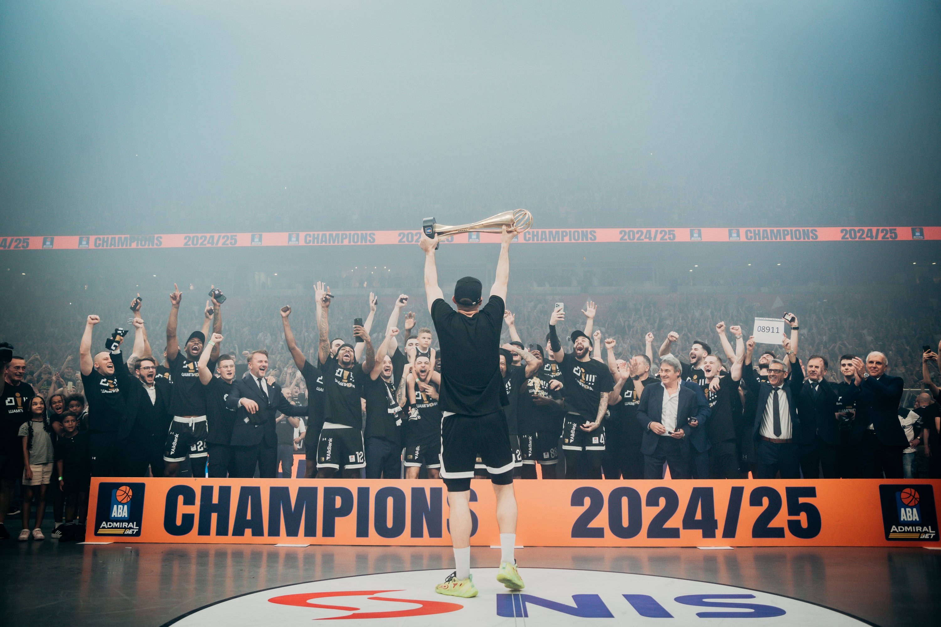 Partizan je po osmi put šampion ABA lige