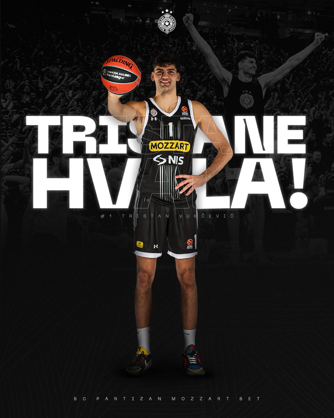 Tristan Vukčević nastavlja karijeru u NBA ligi