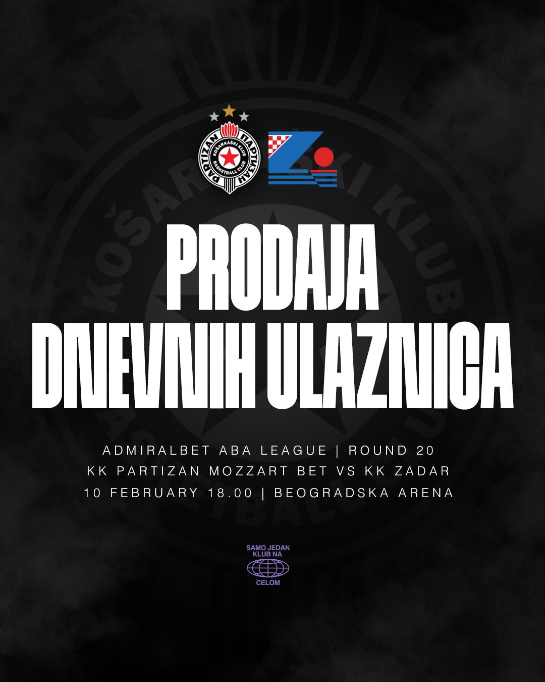 Prodaja dnevnih ulaznica za meč protiv Zadra počinje u četvrtak