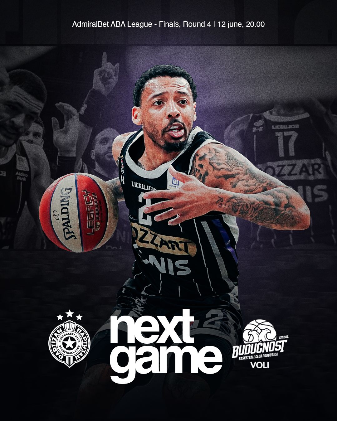 Partizan Mozzart Bet sutra ponovo protiv Budućnosti