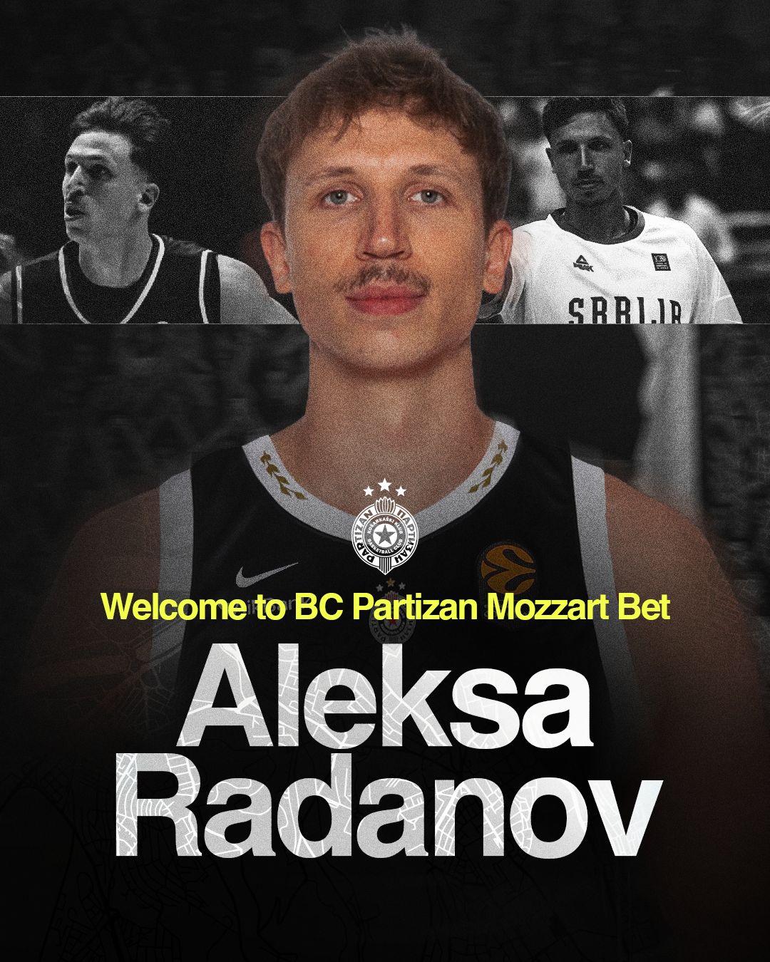 Aleksa Radanov je novo pojačanje Partizana Mozzart Bet