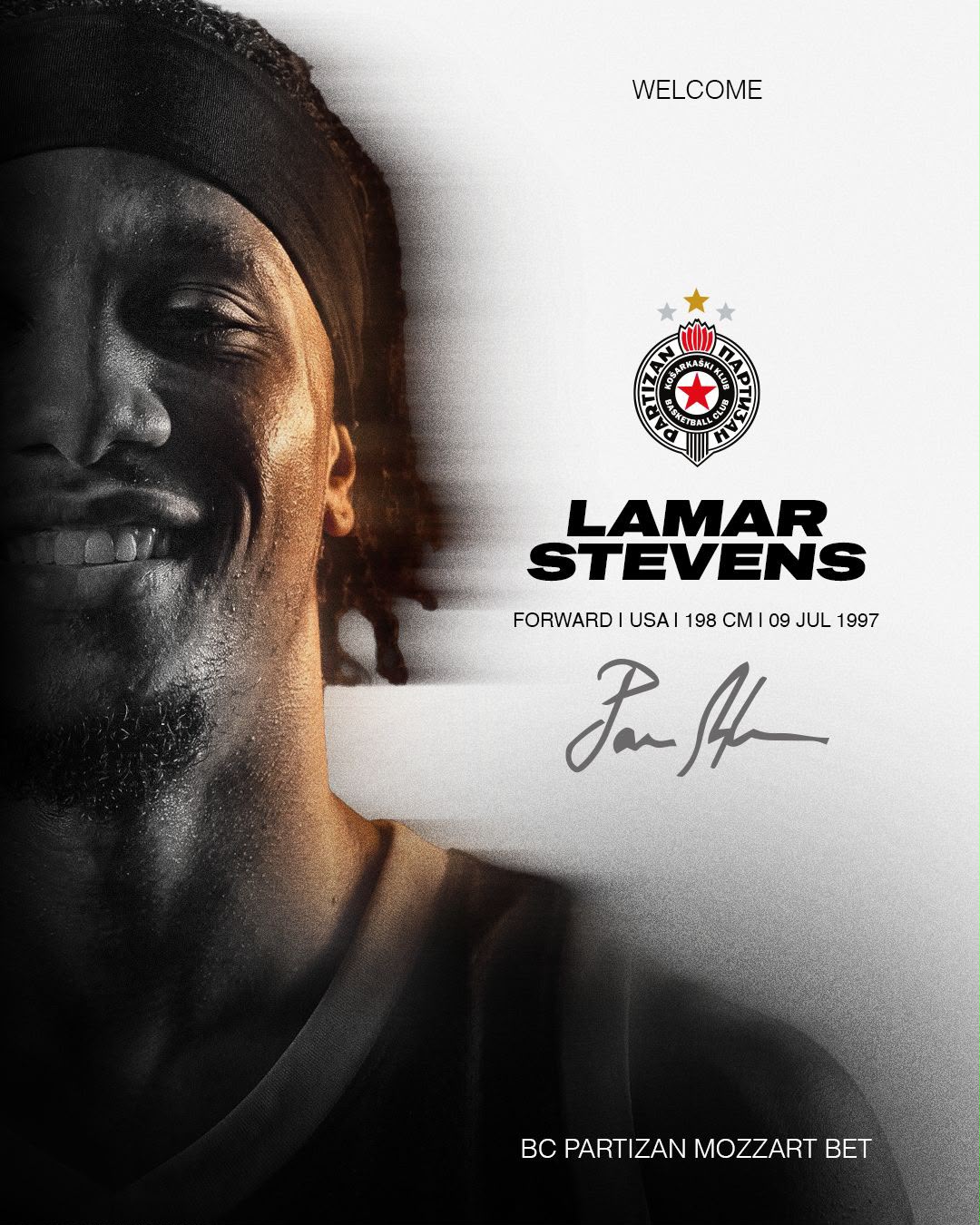 Lamar Stivens stigao među crno-bele