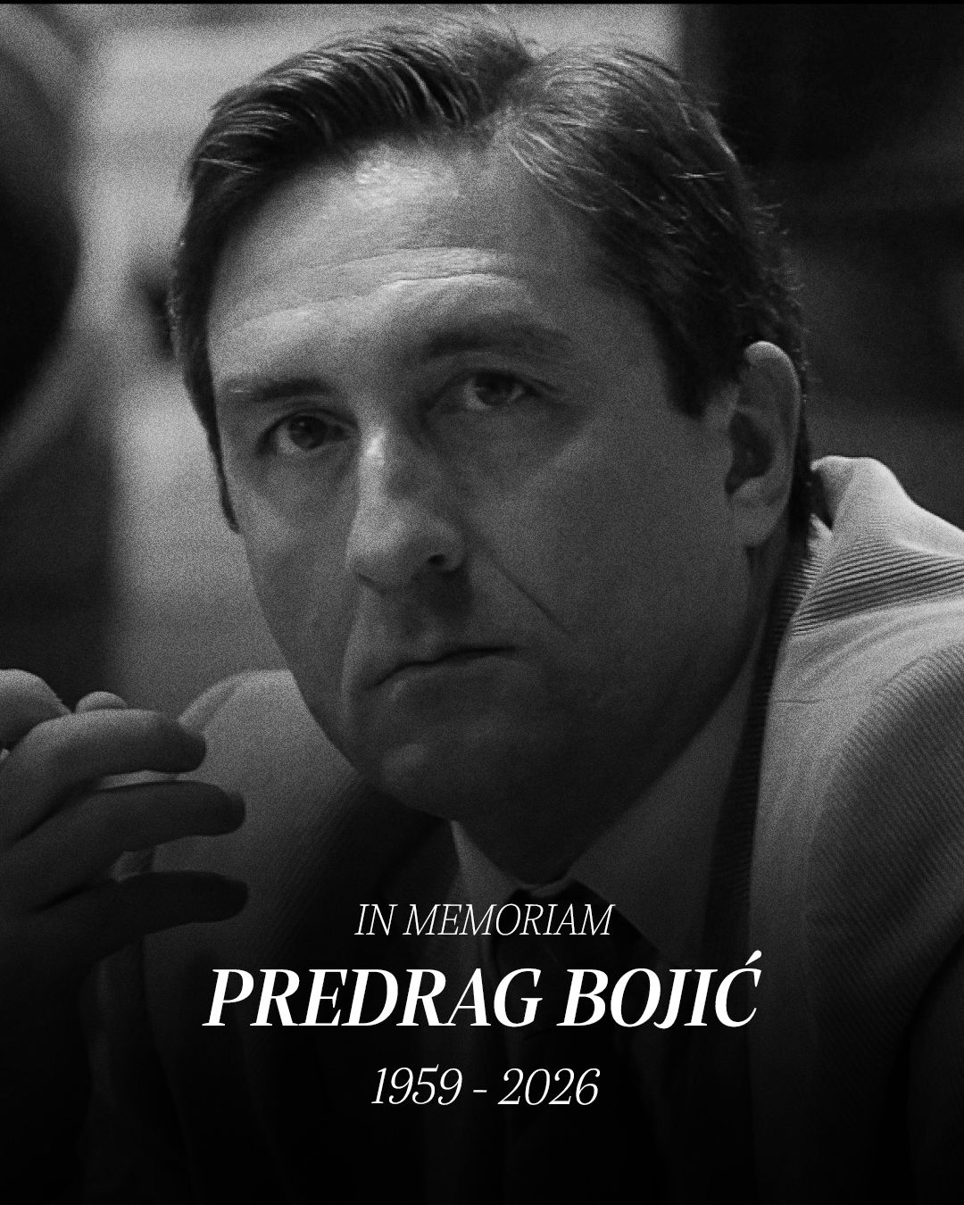 IN MEMORIAM: Predrag Bojić (1959 - 2026)