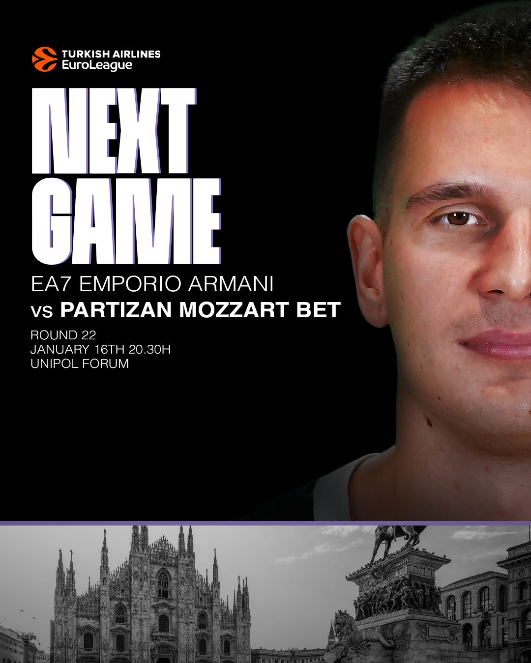 Parni valjak sutra protiv Olimpije u Milanu