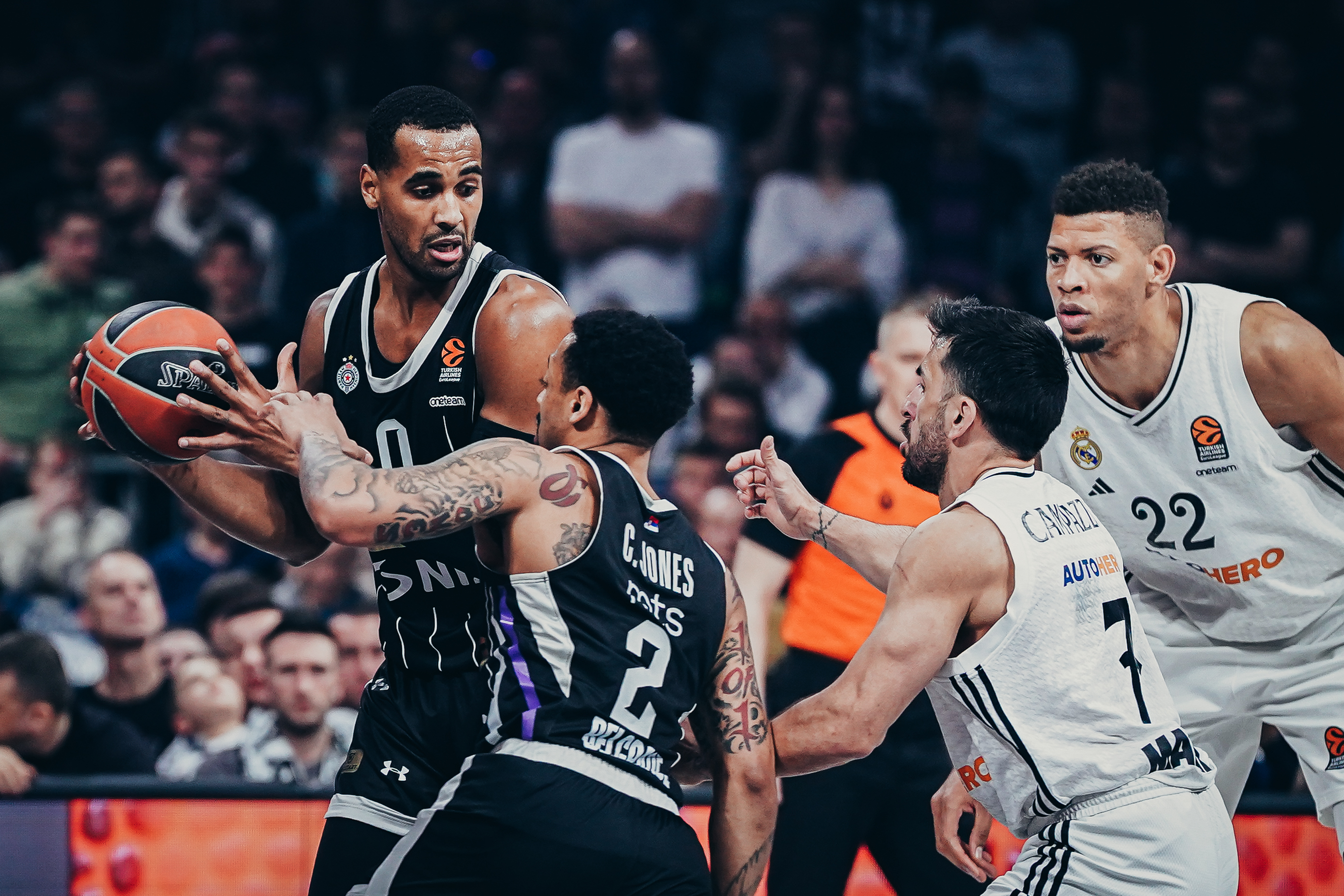 Crno-beli izgubili od Real Madrida na kraju evroligaške sezone